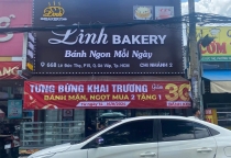 Linh Bakery - Chi nhánh 2 tại Gò Vấp: Ưu Đãi Khủng Từ 14/8 đến 16/8