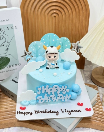 Bánh sinh nhật bé trai ô tô  20