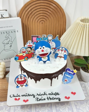 Bánh sinh nhật bé trai ô tô 19