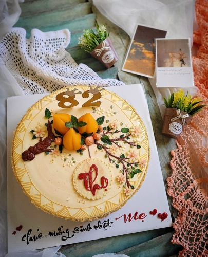 30+ Mẫu Bánh Sinh Nhật Bông Lan Trứng Muối Đẹp Mê Mẩn