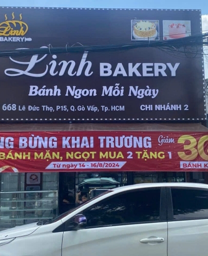 Linh Bakery - Chi nhánh 2 tại Gò Vấp: Ưu Đãi Khủng Từ 14/8 đến 16/8
