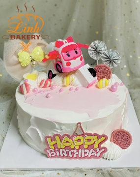 Bánh sinh nhật bé gái