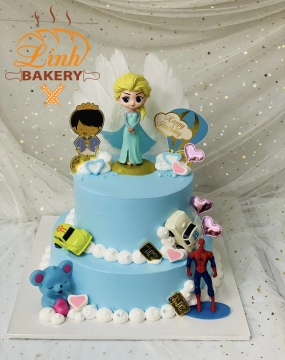 Bánh sinh nhật bé gái 