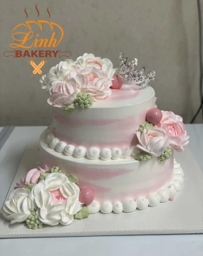 Bánh sinh nhật bé gái   