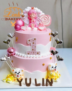 Bánh sinh nhật bé gái 