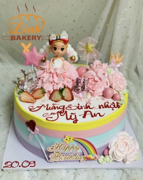 Bánh sinh nhật bé gái  