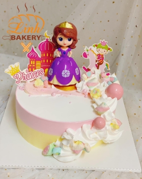 Bánh sinh nhật bé gái