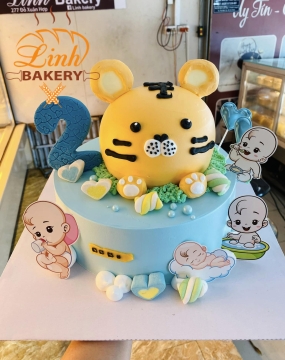 Bánh sinh nhật bé trai 