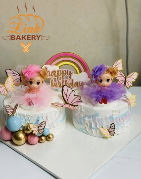 Bánh sinh nhật bé gáI