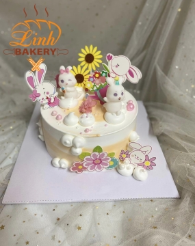 Bánh sinh nhật bé gái 