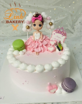 Bánh sinh nhật bé gái 