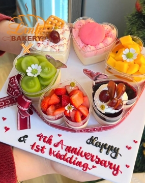 Bánh Mousse mix vị