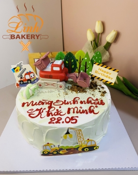 Bánh sinh nhật bé trai