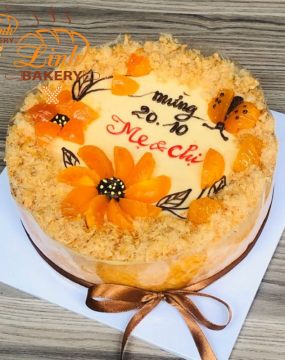 Bánh bông lan trứng muối  