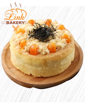 Bánh bông lan trứng muối 