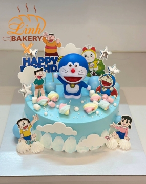 Bánh sinh nhật bé trai ô tô 18
