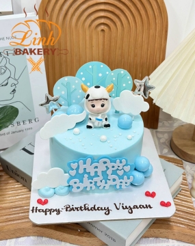 Bánh sinh nhật bé trai ô tô  20