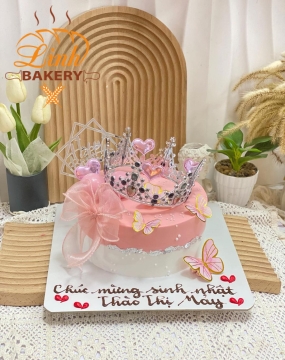 Bánh cho nữ tone hồng