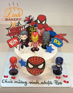 Bánh sinh nhật bé trai ô tô  17
