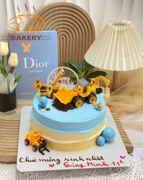 Bánh sinh nhật bé trai ô tô 9