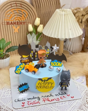 Bánh sinh nhật bé trai ô tô 11