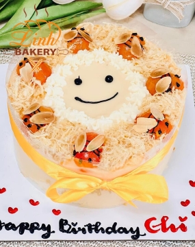Bánh bông lan trứng muối    