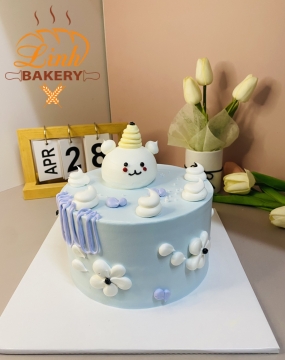 Bánh sinh nhật bé gái