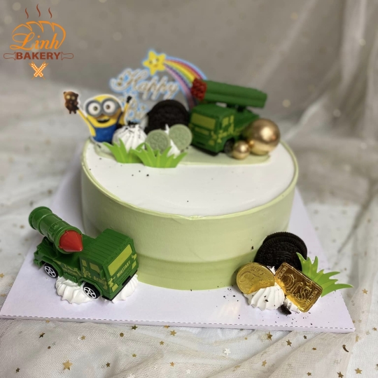 Bánh sinh nhật bé trai   
