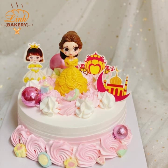 Bánh sinh nhật bé gái 