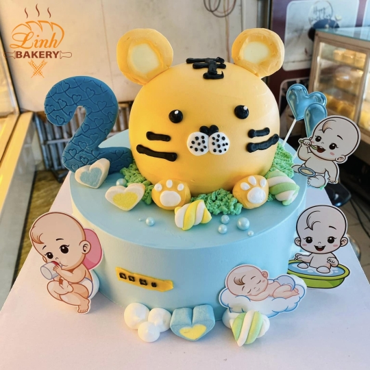 Bánh sinh nhật bé trai 