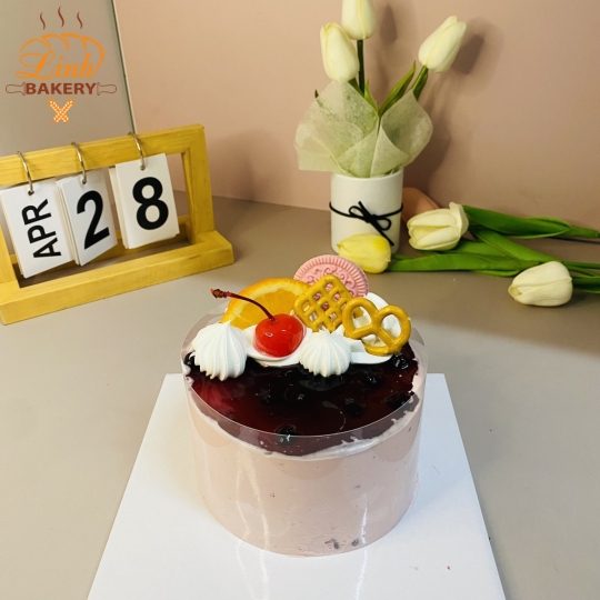 Bánh tiramisu Việt Quất