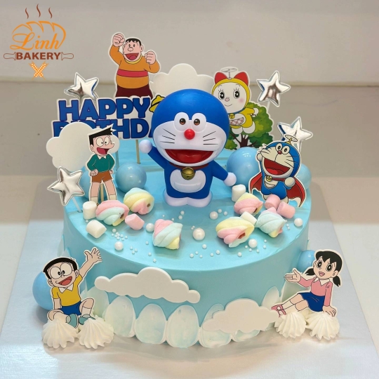 Bánh sinh nhật bé trai ô tô 18