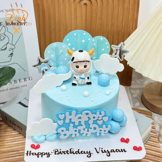 Bánh sinh nhật bé trai ô tô  20