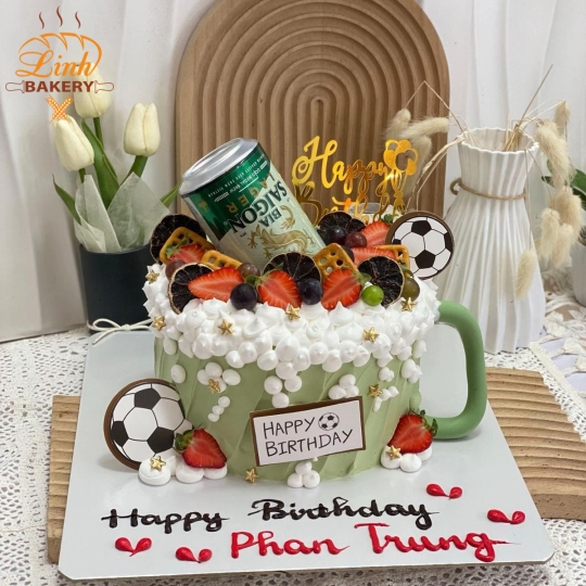 Bánh cho nam dạng bia