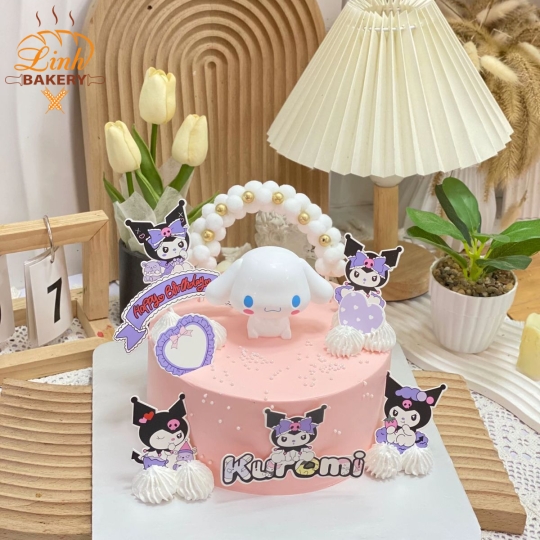 Bánh bé gái Kuromi (1) (1) (1) (1) (1)