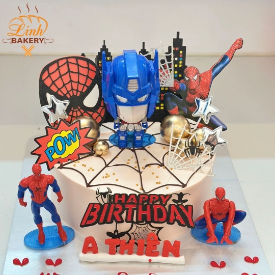 Bánh sinh nhật bé trai ô tô 16