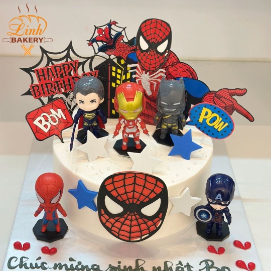 Bánh sinh nhật bé trai ô tô  17