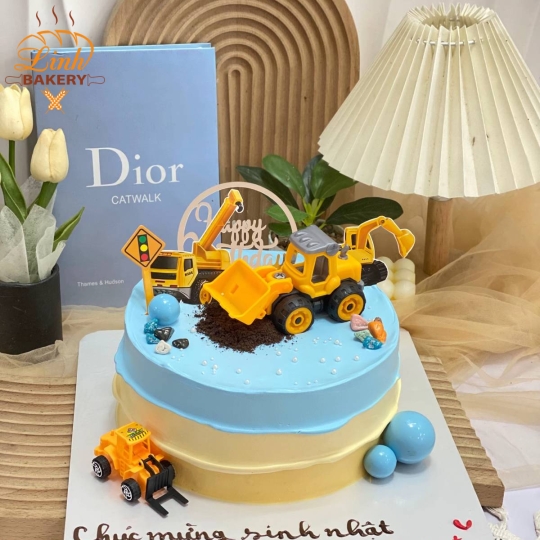 Bánh sinh nhật bé trai ô tô 9