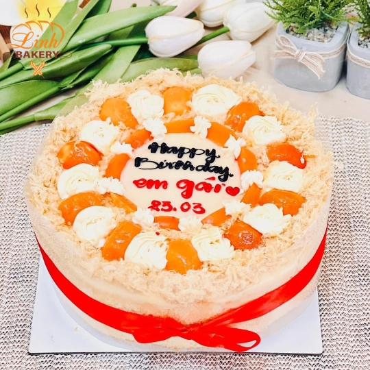 Bánh bông lan trứng muối    